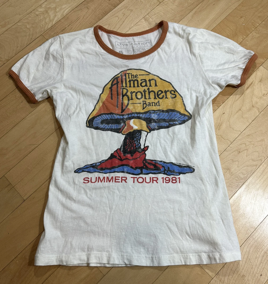 Allman brothers hotsell t shirt women's