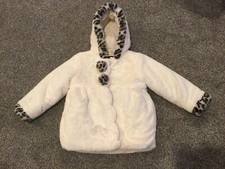 Rothschild Girls Faux Fur Jacket: Size 5/6
