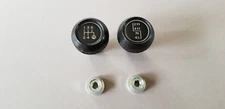 FITS JEEP WRANGLER YJ 87-95 5 SPD TRANS & TRANSFER SHIFT KNOB KIT NEW LOCK NUTS