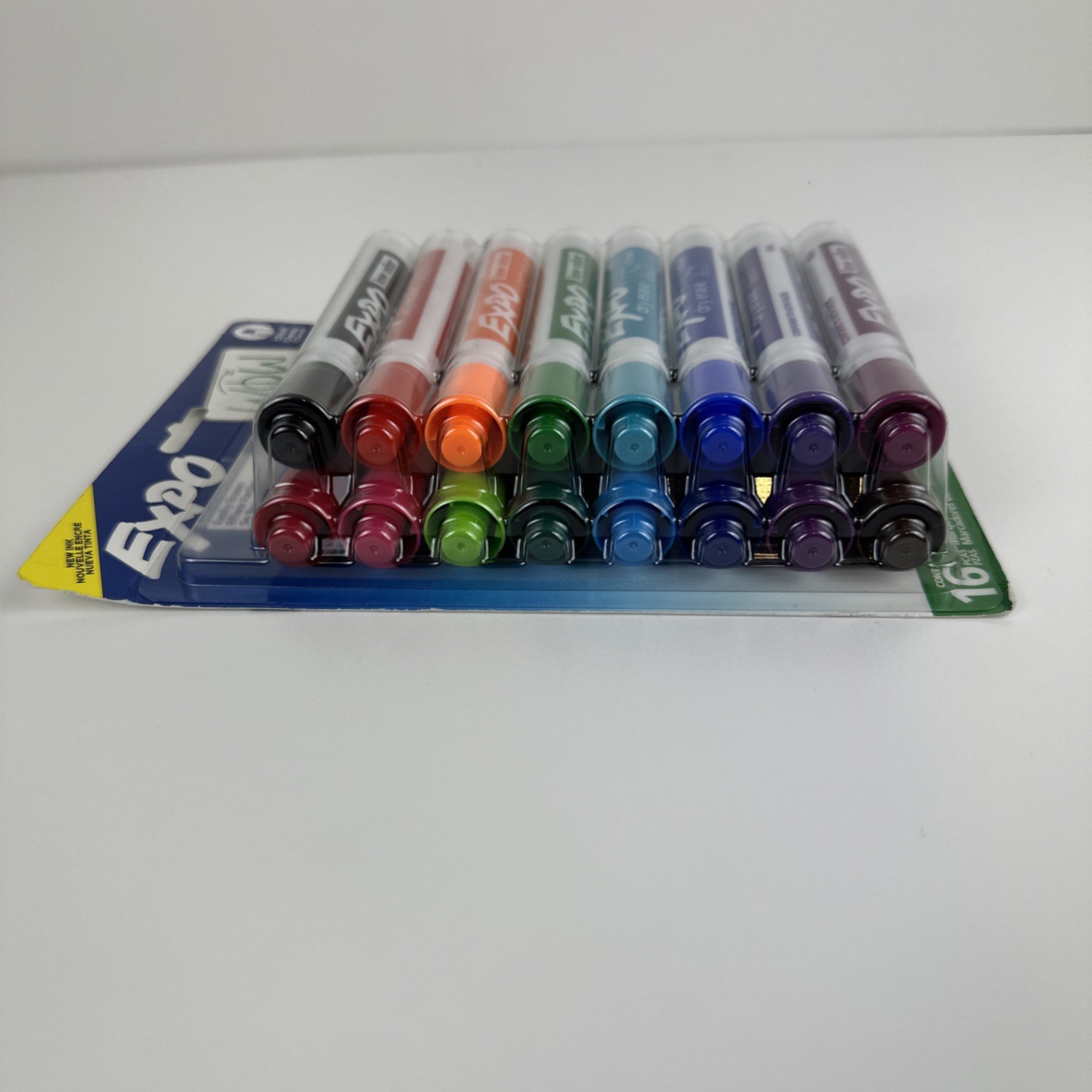 Expo Low Odor Whiteboard Markers Chisel Tip 16 Count Vibrant Assorted Dry Erase