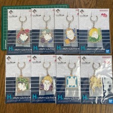 JOJO'S BIZARRE ADVENTURE Metal Charm Keychain Collection 8 Types Set