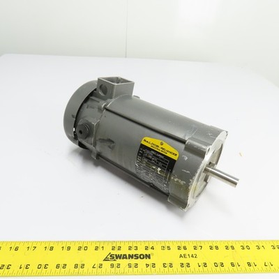 Baldor CDP3450 1HP Gleichstrom-Industriemotor 90V 2500RPM 56C TEFC Getestet