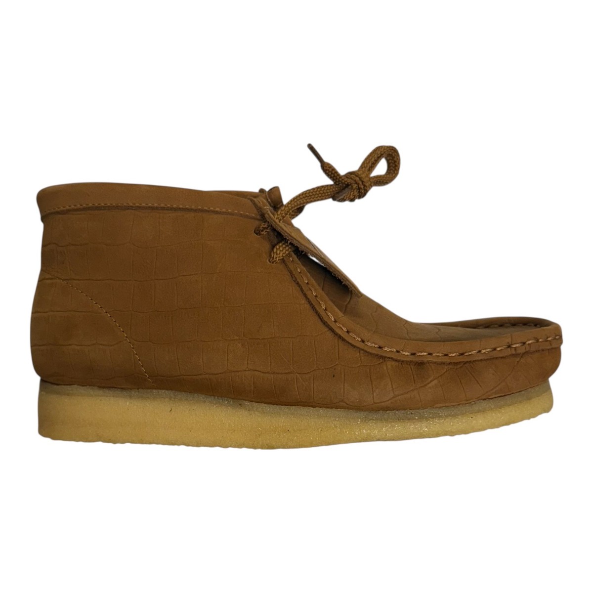 Clarks Originals Wallabee x Supreme 2012 Brown Crocodile Sz 8