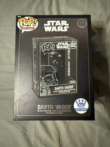 Funko Pop! Star Wars: Darth Vader Die-Cast Figure #02 Exclusive