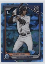 2024 Bowman Chrome Draft Sapphire Edition Woody Hadeen #BDC-17 1g1q