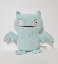 Ugly Doll Light Blue Ice Bat Plush Stuffed Toy 13" Excellent Condition