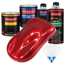 Firethorn Red Pearl Quart Urethane Basecoat Clearcoat Car Auto Body Paint Kit Firethorn Red Pearl Quart Urethane Basecoat Clearcoat Car Auto Body Paint Kit