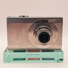 Canon Ixus 90 IS Digital Compact Camera Working w/ 3x Optical Zoom