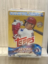 2018 Topps Update Baseball Sealed Blaster Box, Creased Corners on Box