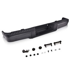 Rear Steel Bumper Assembly Black