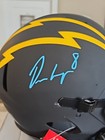 OMARION HAMPTON Chargers Signed ECLIPSE F/S Authentic Helmet Radtke Cert — photo 2
