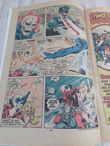 Marvel Comics Ghost Rider #15 Vengeance on the Ventura FreeWay 1975 - Picture 14 of 16