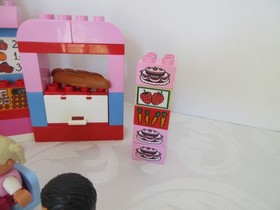 Duplo LOT OF 2 SETS,  BACKYARD CLINIC 10606 Doc McStuffins, 10587 CAFE, EXTRAS