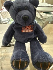 LIMITED TREASURES PLUSH JOHN ELWAY BLUE BEAR