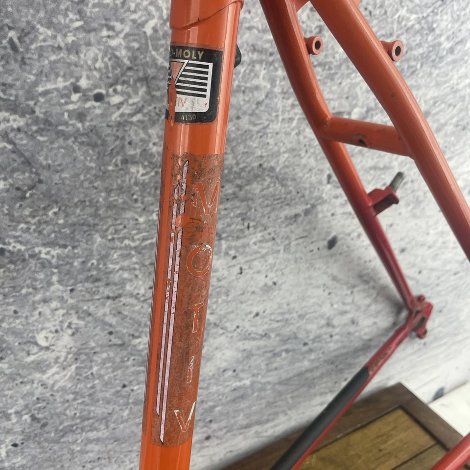 Cuadro de bicicleta de montaña Sonora con motivo de colección 20 en 4130 acero cromado MTB 26 pulgadas años 80 Foto 4 de 4