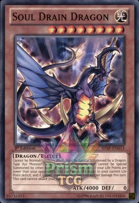 1st Ed Soul Drain Dragon SHSP-EN013 Yugioh