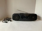 Sony CFS-B11 AM/FM Cassette Radio Boombox Tested And Works