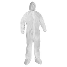 Kleenguard 68978 Coveralls, Xl, Wht, Kleenguard A20, Pk50