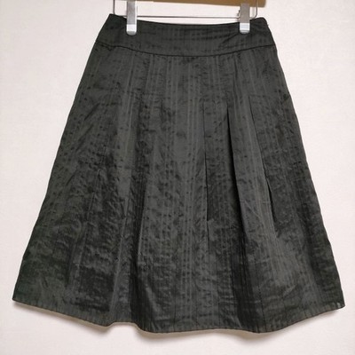 HIROKO BIS Tack polyester skirt black 4-0401M 
