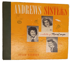 Andrews Sisters 78RPM Record Set 4 Discs Decca
