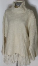 H&M Pullover Mit Fransen Gr.XXL Wolle/Mohair NEU