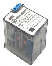 Finder 55.34.9.220.0040 Relè 220VDC, 4CO,7A