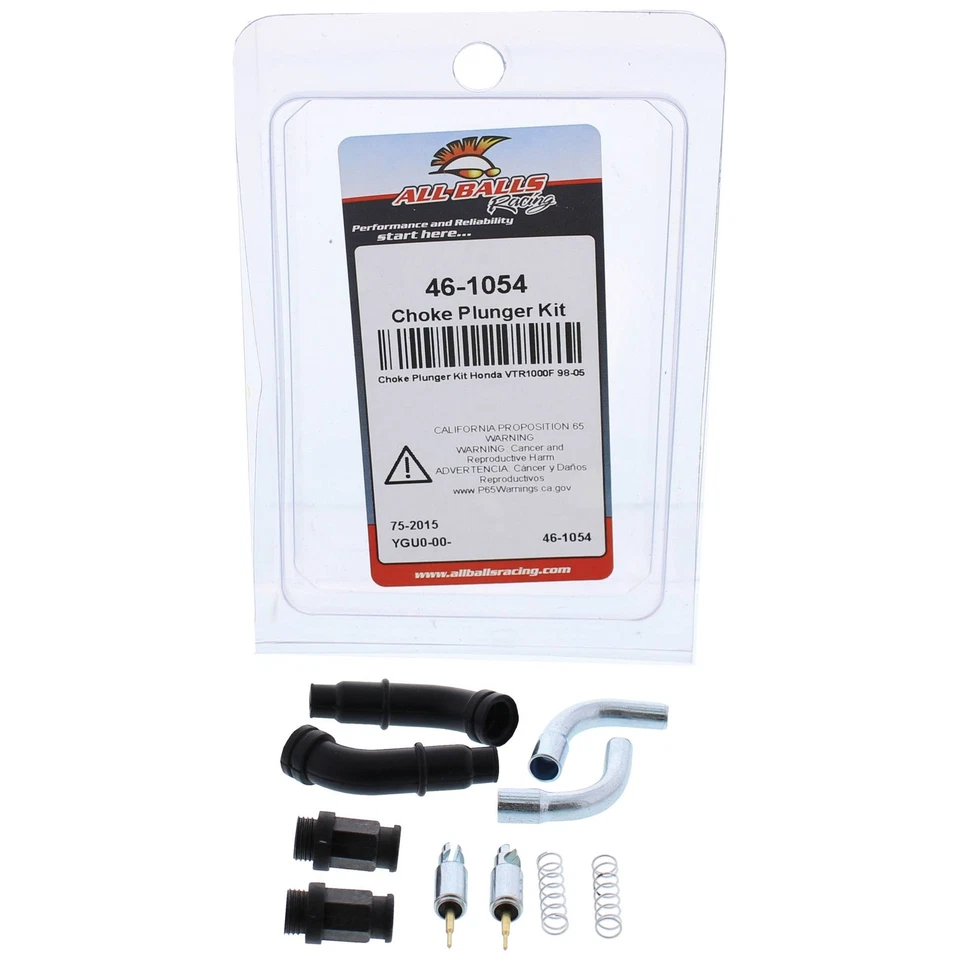 All Balls Choke Plunger Kit (46-1054) For Honda VTR1000F 98 99 00 01 02 03 04 05 — 第 3/4 张图片