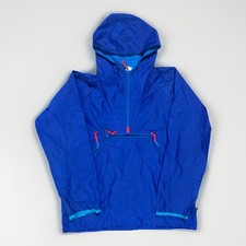 Vintage Blue Sierra Designs Anorak Pullover Windbreaker Rain Jacket Size M EUC