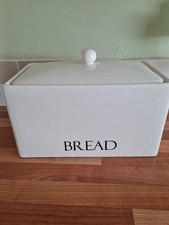 Ceramic Cream Bread Bin