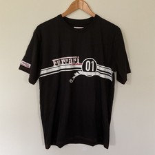 Vintage Ferrari Gear 01 T-Shirt Mens L Black Ferrari Official Product Y2K Racing