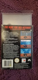 the hunt for red october authentique version originale nintendo nes complet