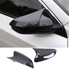 ABS Carbon Fiber Rearview Mirror Cover Door Side Trim 10th Gen Civic 2016-2021
