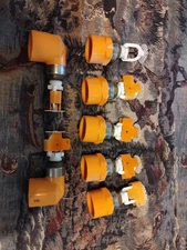 R3516 Rasco Sprinkler Head And 1"X1/2" Fitting Lot Of 7