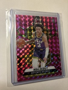 2023-24 Panini Mosaic - Keyonte George #222 Pink Mosaic RC Rookie /149