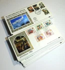 GB QEII 1982 - 1990 First Day Covers x 71. Benham, Special handstamps etc