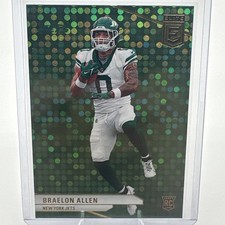 2024 Panini Donruss Elite - Rookies Braelon Allen #194 Green Disco (RC)
