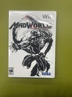 MadWorld Game Nintendo Wii Mad World Complete Manual And Inserts