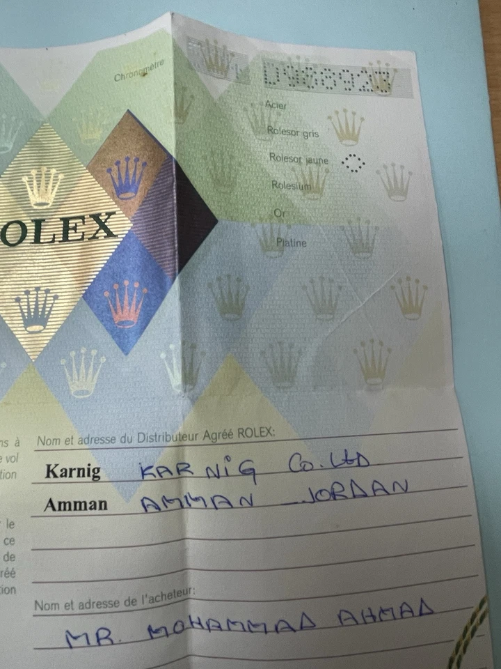 Reloj Rolex Original Vintage 14233M/D988923 Usado Certificado Garantía R5 Foto 3 de 4