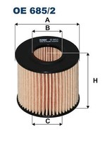 Filtron ÖLfilter OE 685/2 FüR Lexus Subaru Toyota Daihatsu