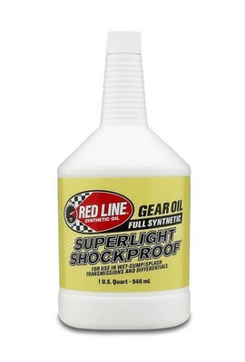 Red Line Gear Oil - Superlight - Shockproof - 75W90 - Synthetic - 1 qt - Each