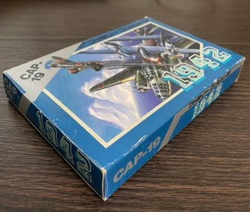 Famicom Used Set 1942 Box With Manual