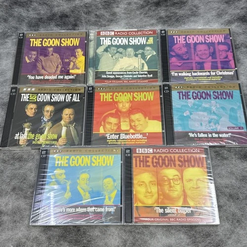 8 Goon Show CDs BBC Radio Collection Enter Bluebottle Silent Bugler NEW & SEALED
