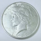 1922 Peace Silver Dollar - 90% Silver - Extra Fine Details Free Shipping #9560