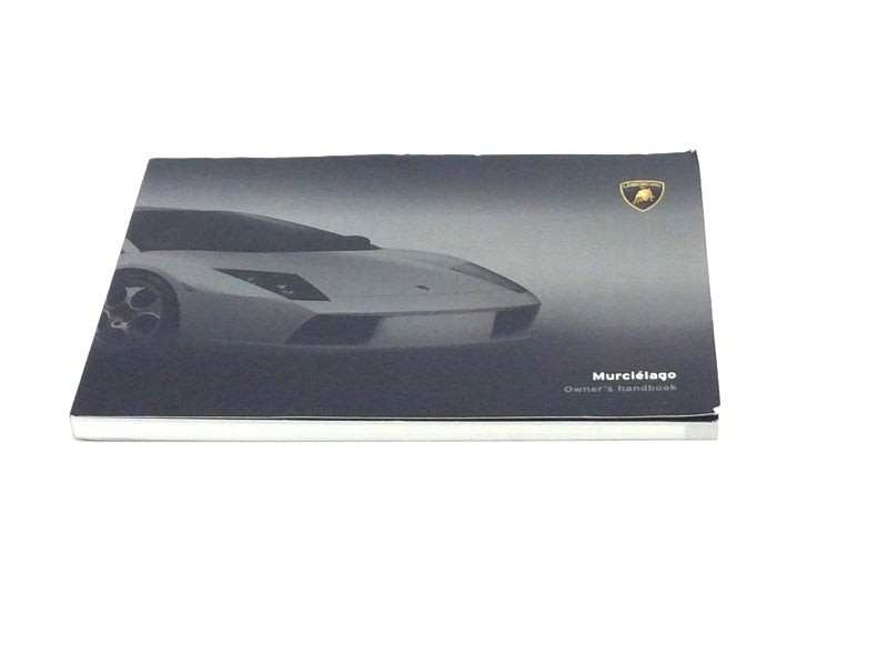 2002 Lamborghini Murcielago Coupe R.H.D Version Owners Manual Handbook (NLA)