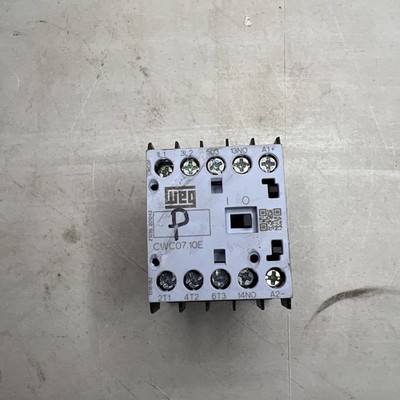 Weg CWC07.10E Contactor 129-600 VAC 18A 110-120 VAC Coil