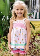 NWT Girls MATILDA JANE Lets go together Mermaid Mania Tunic size 4 New In Bag