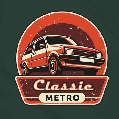 MY STORE Metro T-Shirt inspired design for the Mini Metro classic car enthusiast Tshirt