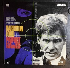 Patriot Games Laserdisc LD