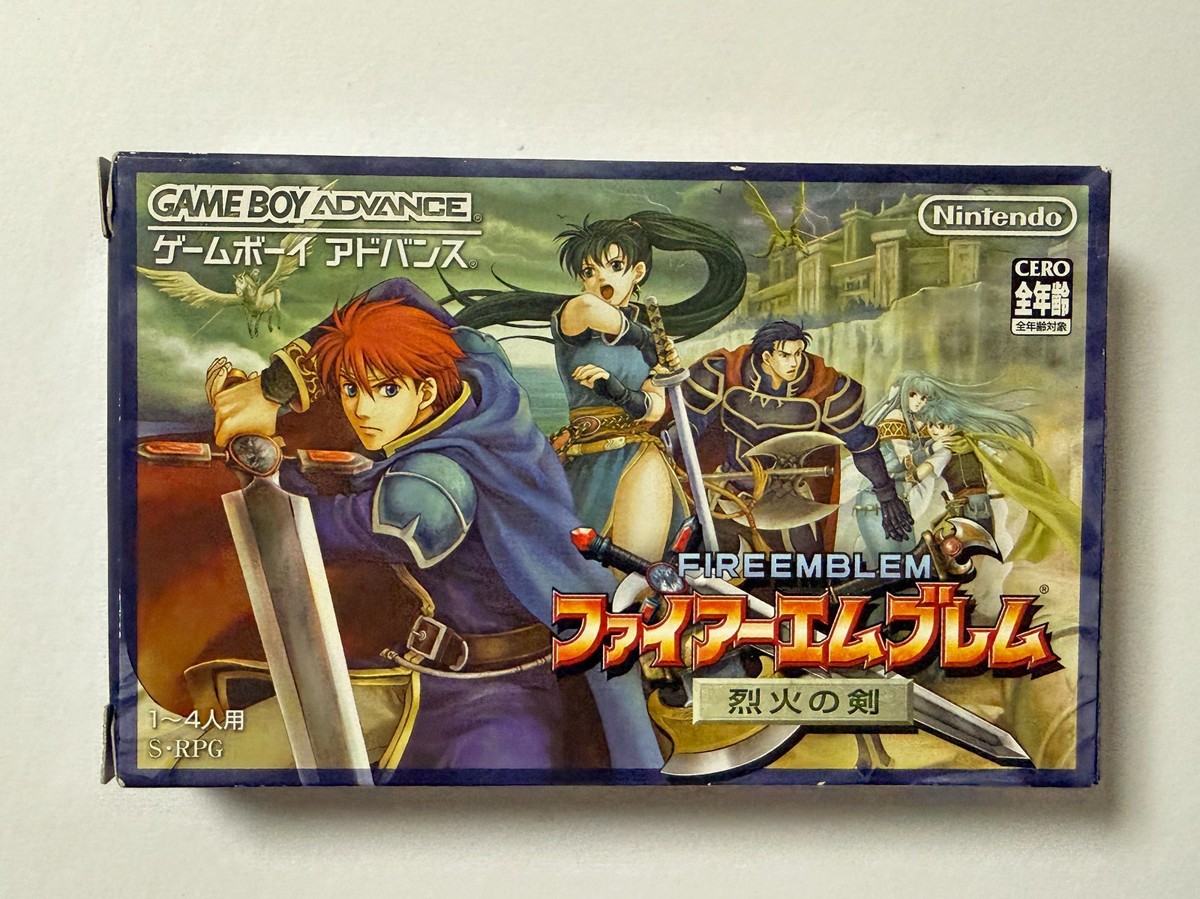 Fire Emblem 7 Blazing Sword Nintendo GBA Game Boy Advance Gameboy