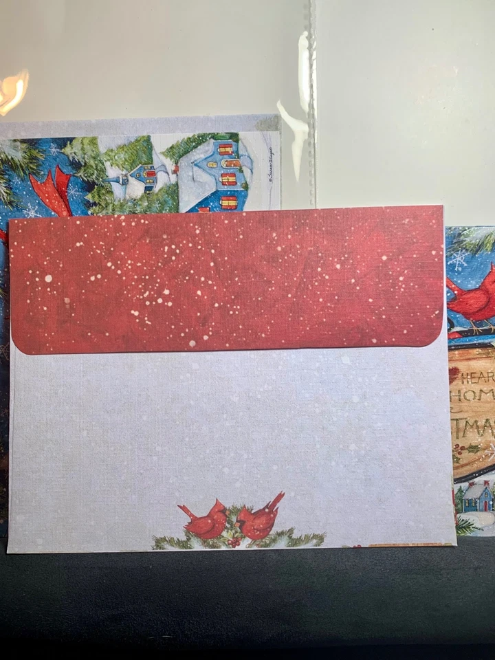 Set of 2! Christmas Cards! Gorgeous LANG Hearts Come Home - Image 4 of 4